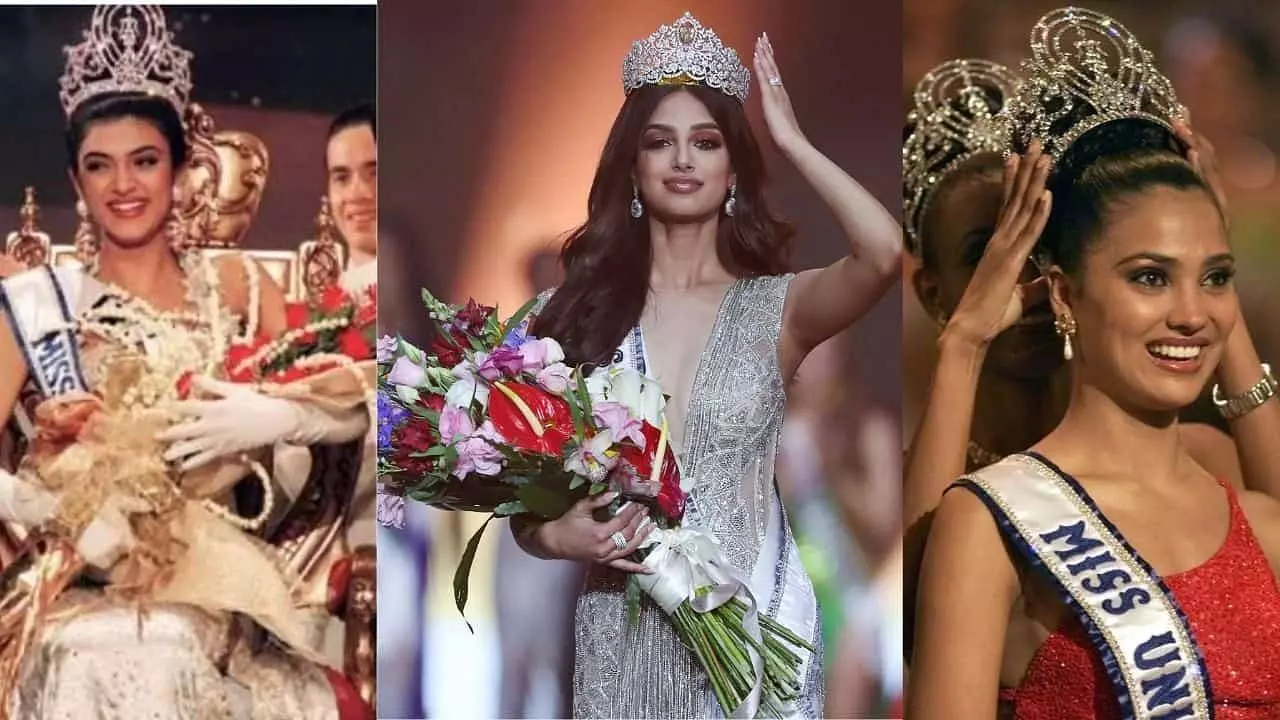 Indian contestant wins 70th Miss Universe pageant