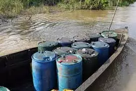 Council boss impounds over 100 fuel drums of illegal refineries