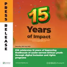 PIN marks 15yrs of improving 5,000 livelihoods of  African youth