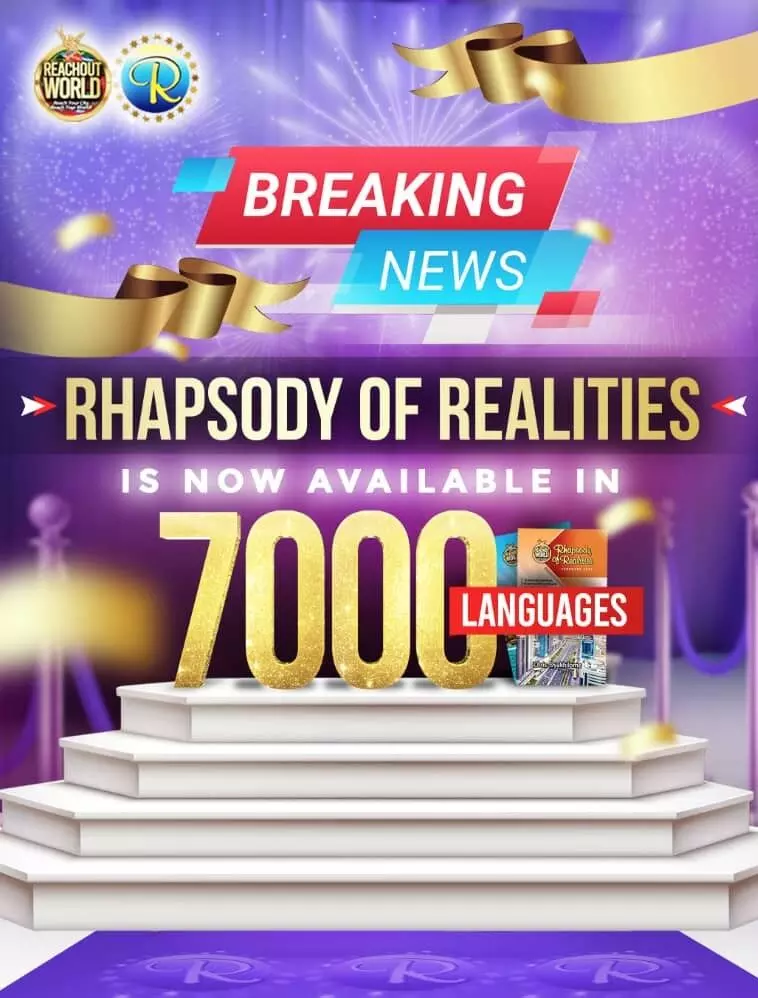 Christ Embassy: Rhapsody of Realities hits 7,000 languages