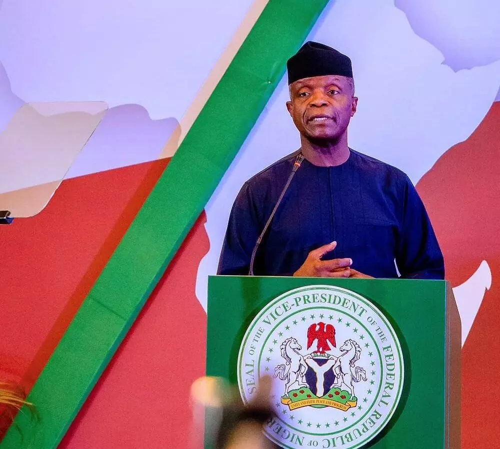 Osinbajo backs Africas case for energy transition