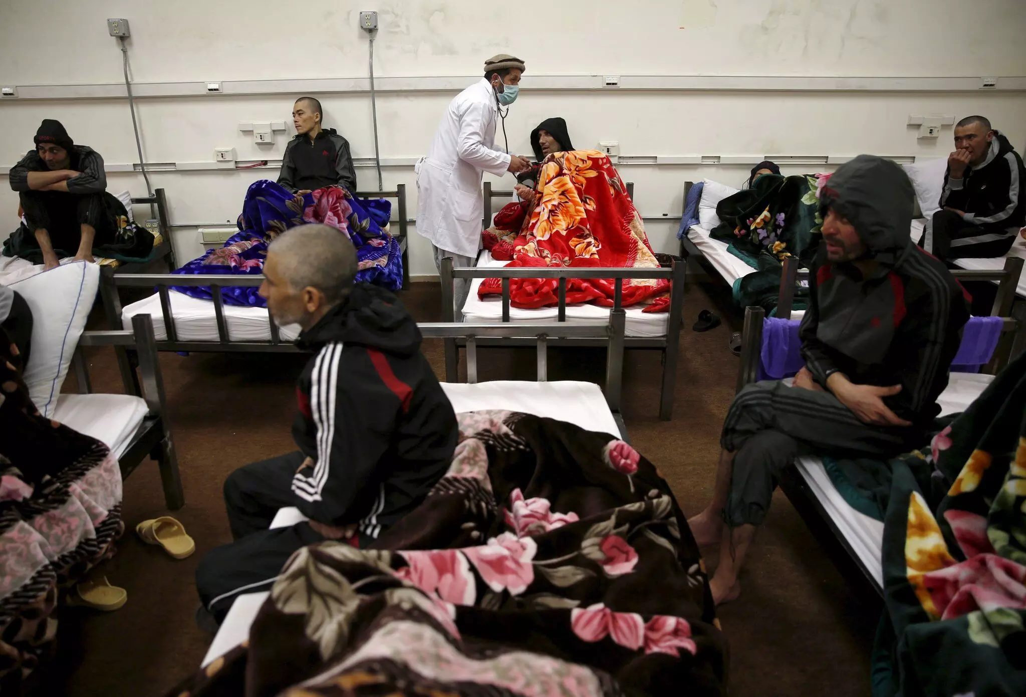 3,500 drug addicts moved to Afghan rehab facility