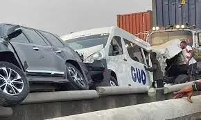 LASTMA rescues Kara bridge accident victims, 1 dies