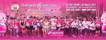 Cambodia organises 10km run for International Womens Day