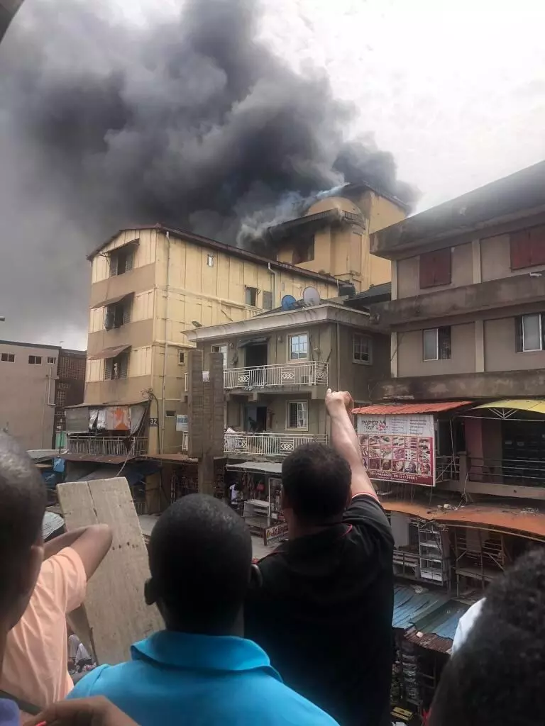 Balogun Market fire under control – Lagos Fire Service