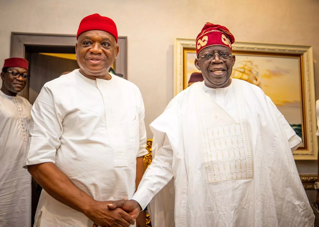 Orji Kalu visits President-elect, Tinubu