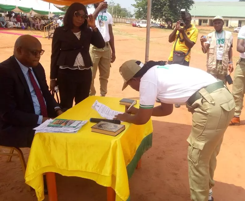 NYSC inducts 1,600 in Anambra as Soludo tasks corps members on skills