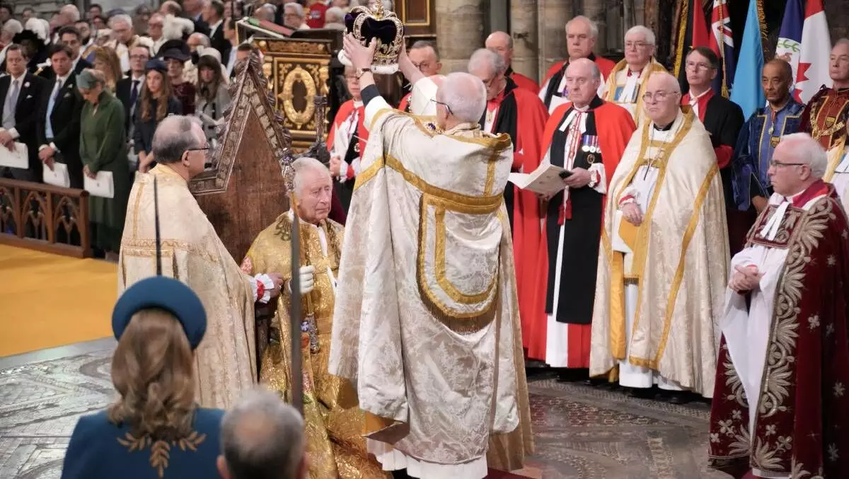 King Charles III crowned at London’s Westminster Abbey