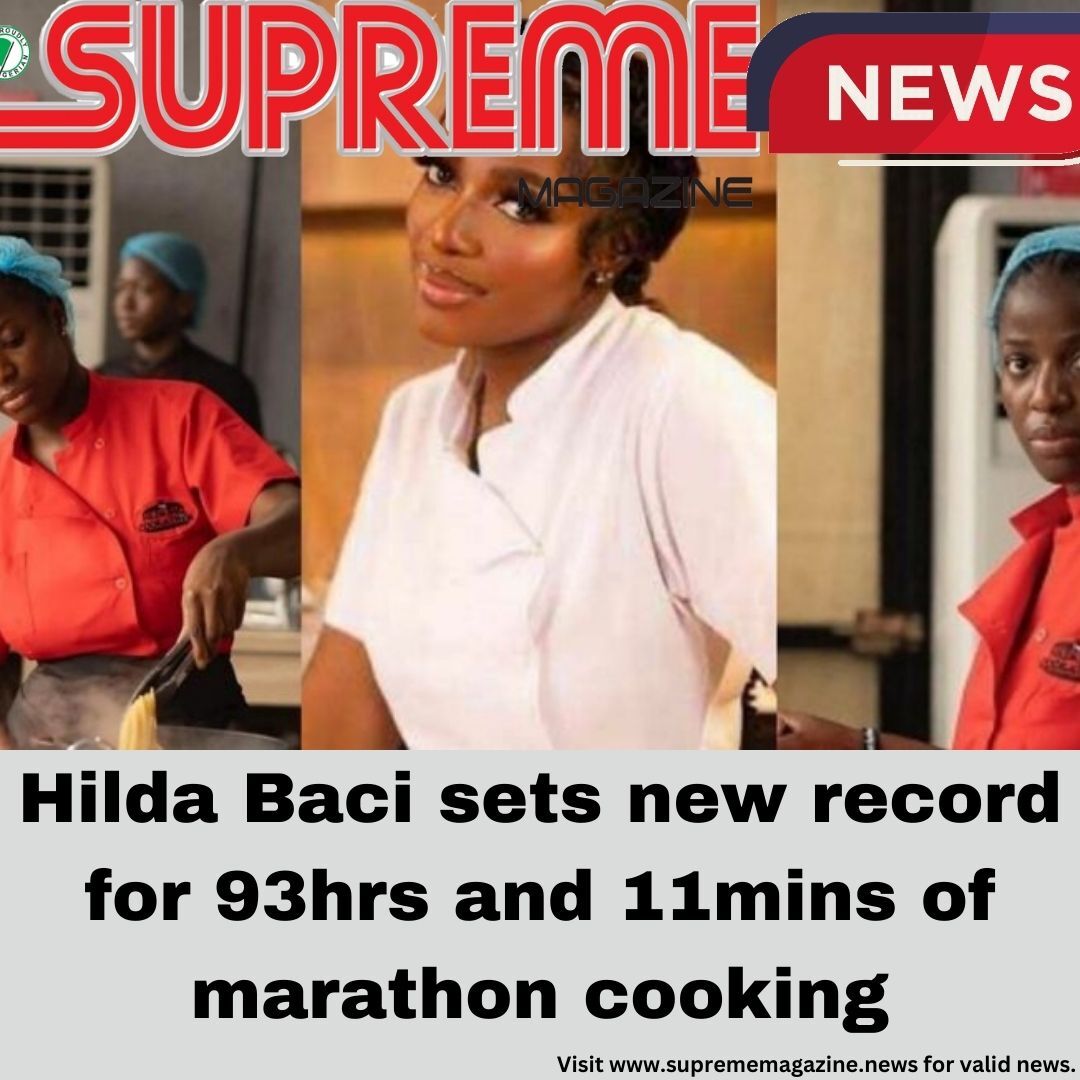 Breaking Guinness Announces Hilda Bacis Record For Worlds Longest Cooking Marathon 
