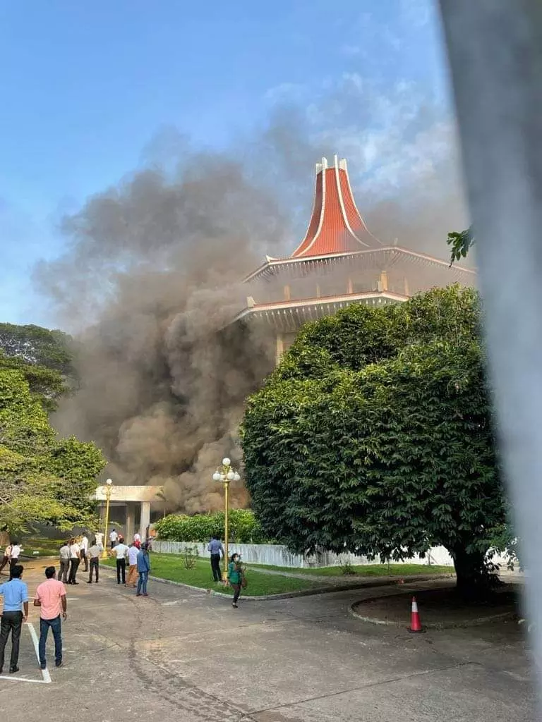 FFS has put out fire in Supreme Court building – official