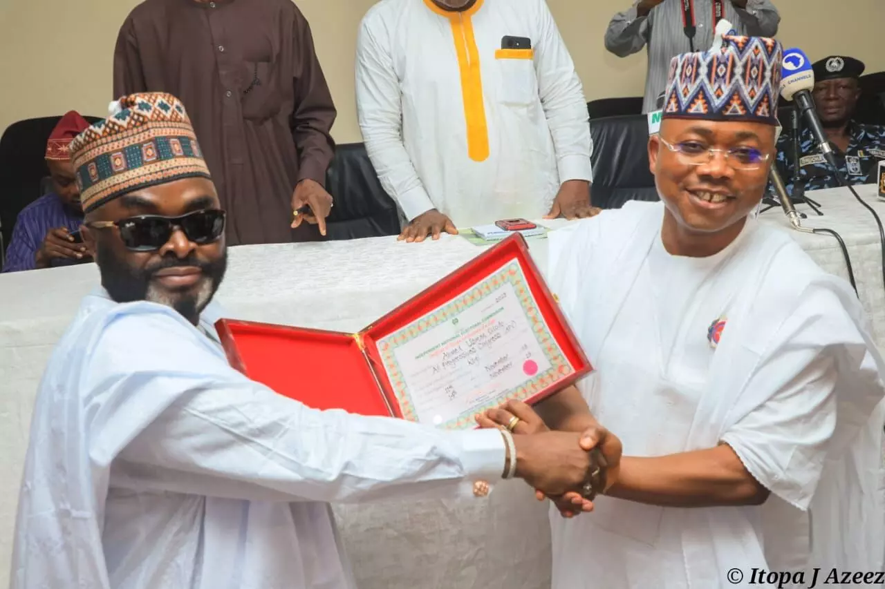 INEC presents certificates of return to Kogi governor-elect, Usman Ododo, deputy