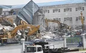 Group condemns demolition of Rivers House of Assembly