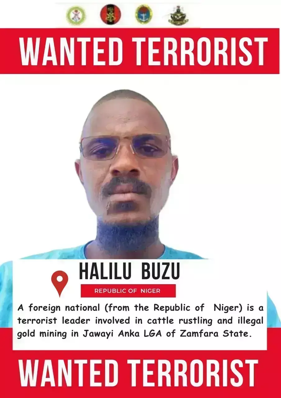 Nigerian military declares Nigerien Terrorist, Halilu Buzu wanted