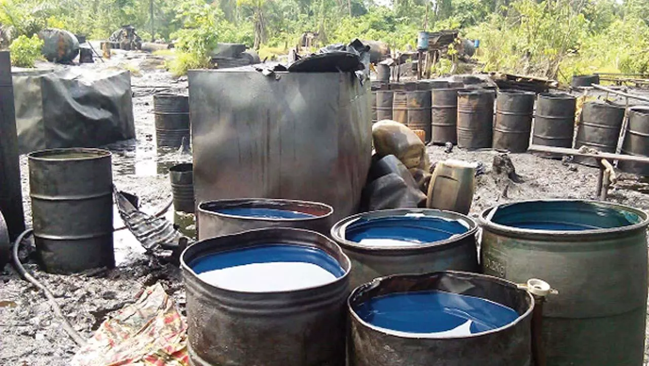 NSCDC hits illegal bunkering site, recovers 100,000 litres of oil