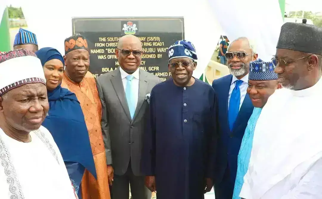 Wike names Southern Parkway Road after Tinubu