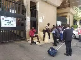 Judiciary workers lock out judges, lawyers, others as NLC, TUC begin strike