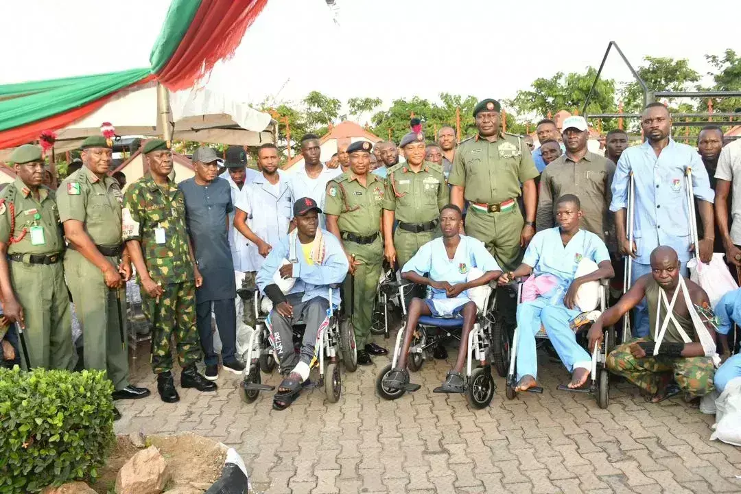 Wounded-in-action soldiers true heroes of Nigeria – NDA Commandant