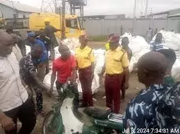 Truck claims female biker in Lagos