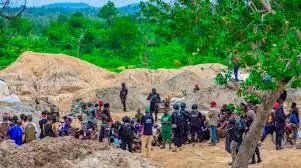 FG shuts down illegal gold mine in kogi