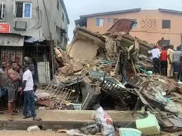 3 die in Lagos building collapse