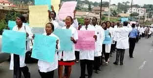 UCH resident doctors stage peaceful protest