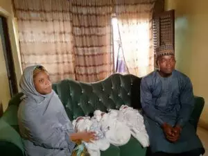 Petty trader welcomes triplets, lauds Kaduna health contributory scheme