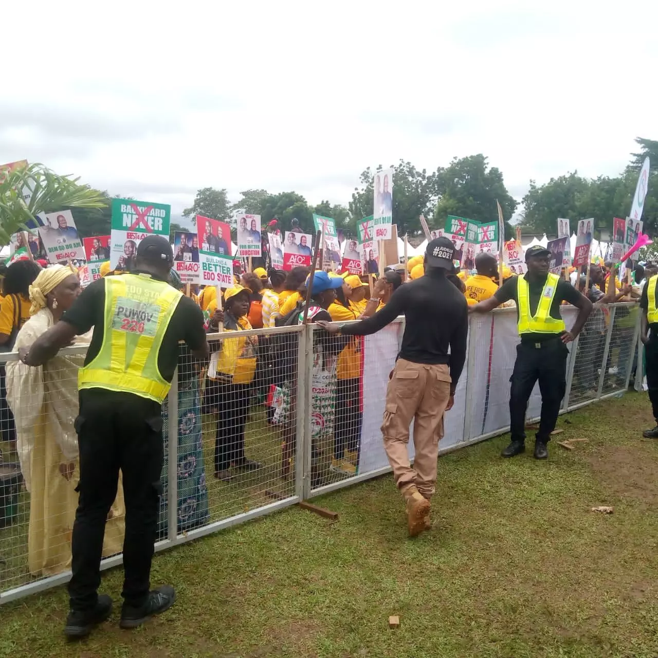 Edo decides: PDP members jubilant at grand finale rally