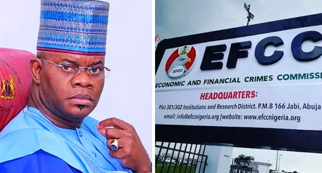 EFCC ready to engage Yahaya Bello in Court - Spokesperson