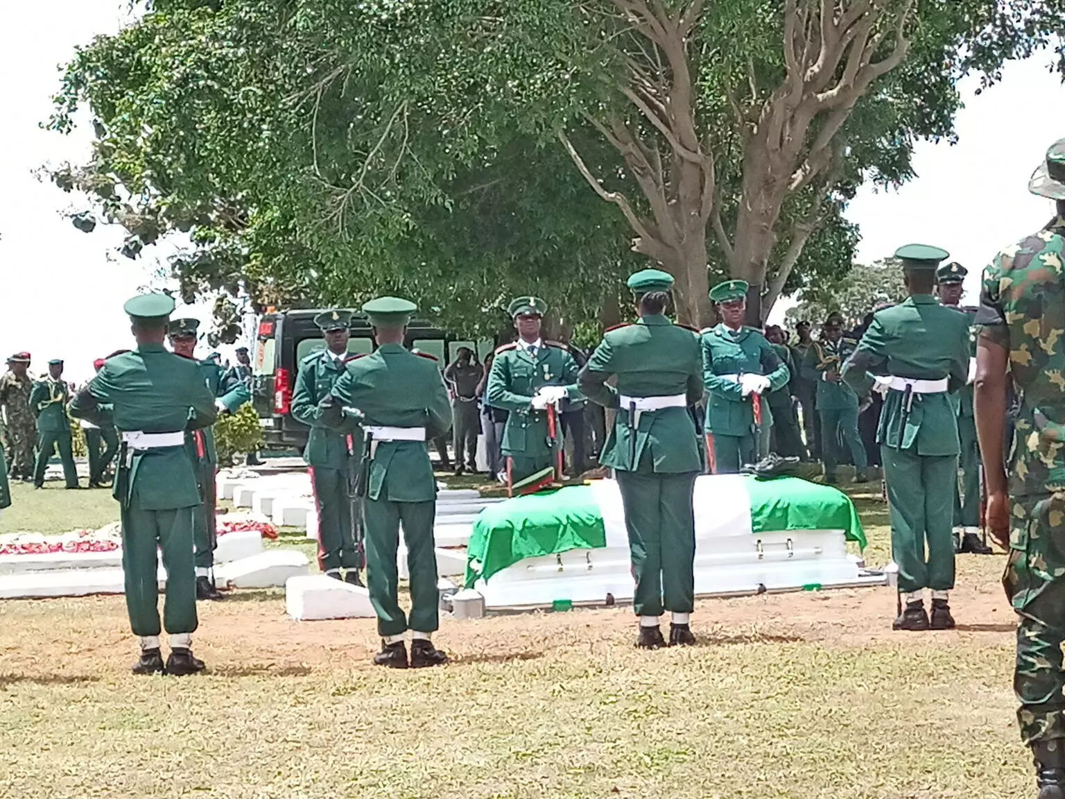 Army buries legal director amid tears