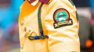 LASTMA rescues injured passenger in head-on collision