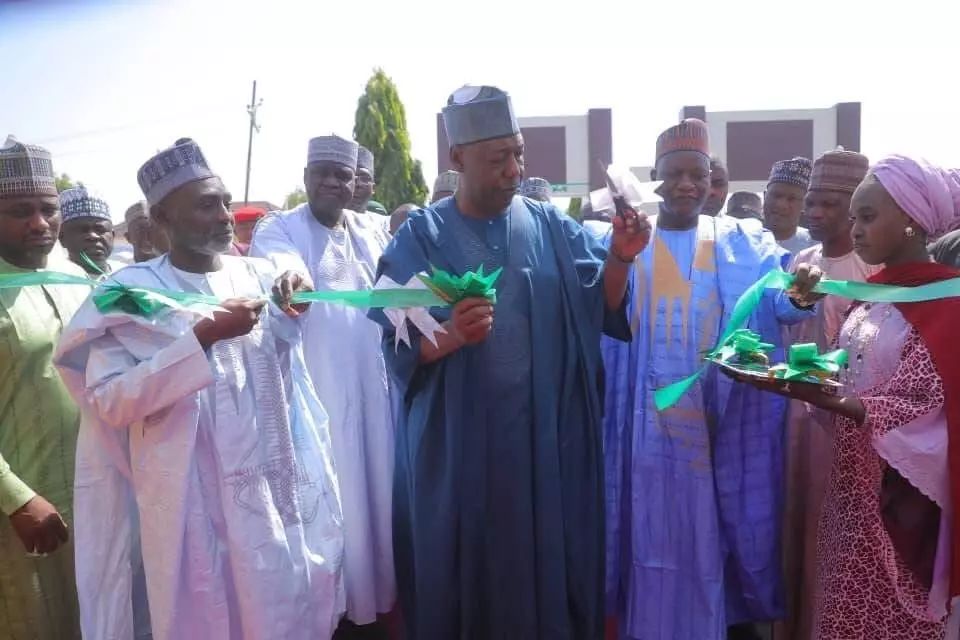 Zulum inaugurates remodeled state-own hotel in Maiduguri