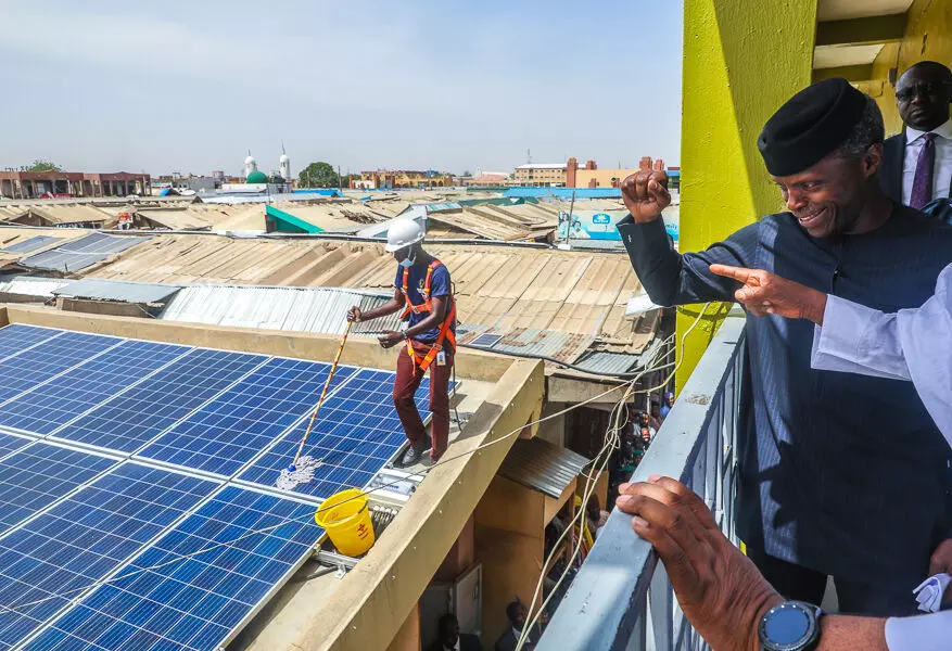 Osinbajo Inaugurates ESP’s Solar Power Programme