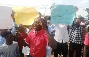 Polytechnic students protest over lecturers strike